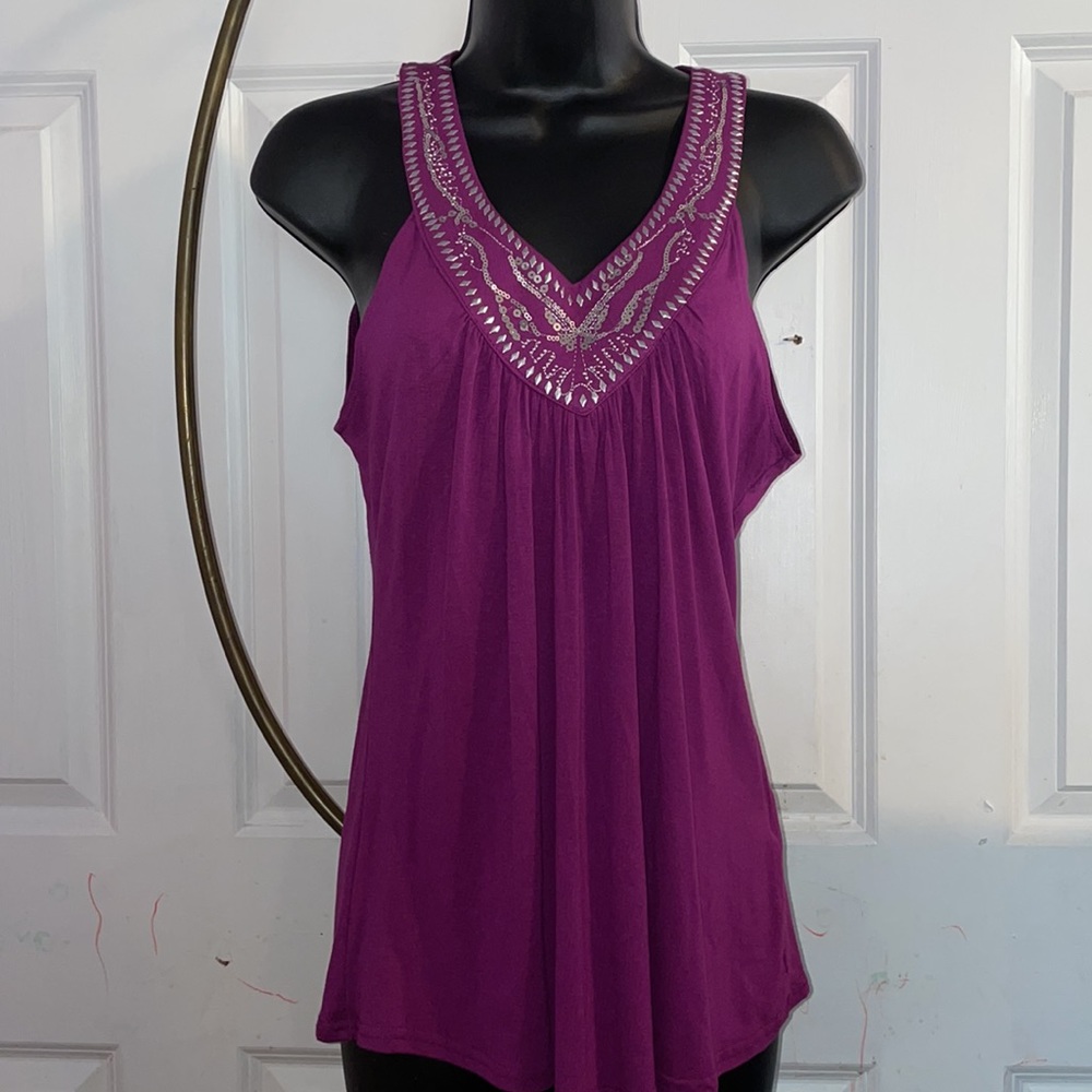 Woman’s Studded Paradise Tank Top - Size S